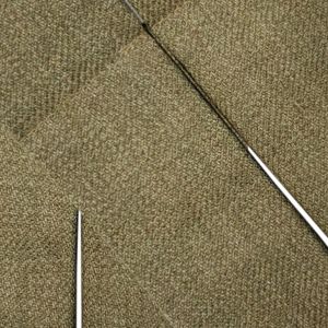 Lichen Tweed Garter Flashes to tone with kilt