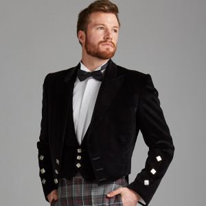 The Kinloch Anderson Coatee and Vest in Velvet or Coloured Worsted Special Order