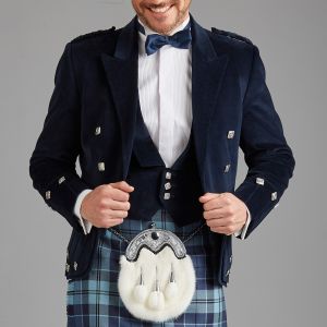 Regulation Doublet and Vest in Velvet or Coloured Worsted Special Order