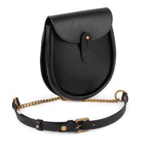 Kinloch Anderson x MacKenzie Leather Black Day Sporran