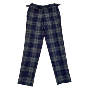 Straight Waistband Trousers in Kinloch Anderson Tartan