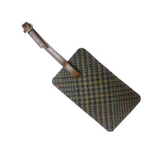Luggage Tag in Kinloch Anderson Glencheck Tartan