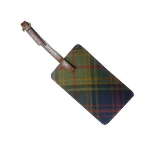 Luggage Tag in Kinloch Anderson Tartan