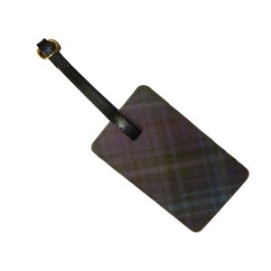 Luggage Tag in Kinloch Anderson Thistle Tartan