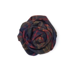 Silk Boutonnière - Kinloch Anderson Tartan