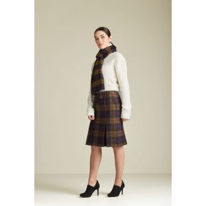 Fitted Skirt with two pleats front and back Made to Order