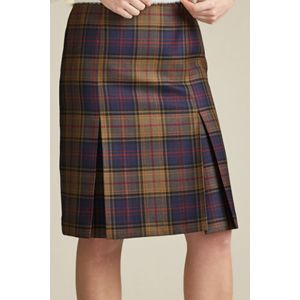 Fitted Skirt with two pleats front and back Made to Order