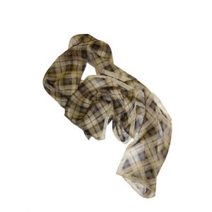 Kinloch Anderson House Check Silk Voile Scarf