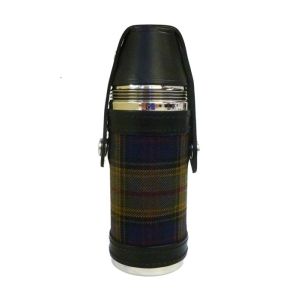 Kinloch Anderson Tartan Hunting Flask with cups 