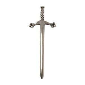Sword Kilt Pin in Antique Pewter