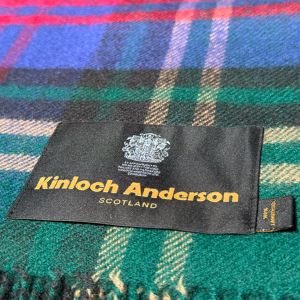 Lambswool Throw in Kinloch Anderson Hunting Tartan