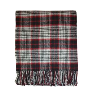 Lambswool Throw in City of Edinburgh Tartan