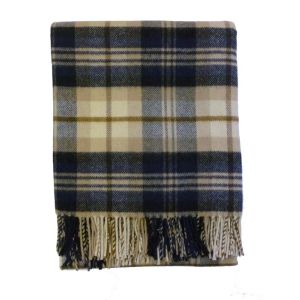 Lambswool Throw in Kinloch Anderson House Tartan