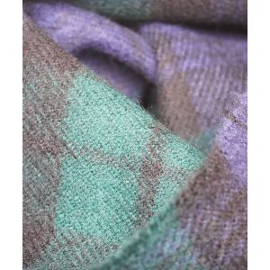 Lambswool Scarf in Black Watch Tartan