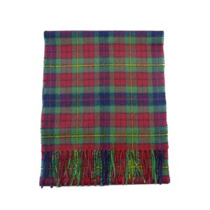 Lambswool Scarf in Clare County Tartan