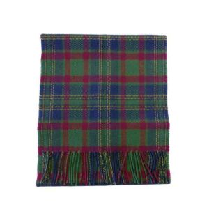 Lambswool Scarf in Cork County Tartan
