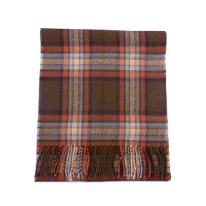 Lambswool Scarf in Down County Tartan