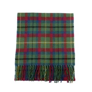 Lambswool Scarf in Mayo County Tartan