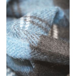 Lambswool Scarf in Ramsay Blue Tartan