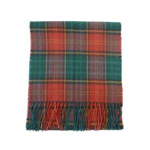 Lambswool Scarf in Roscommon County Tartan 