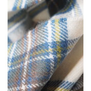 Lambswool Scarf in Stewart Blue Dress Tartan