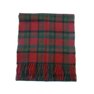 Lambswool Scarf in Tipperary County Tartan 