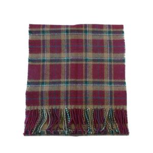 Lambswool Scarf in Tyrone County Tartan
