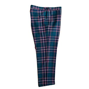 Straight Waistband Trousers in MacFarlane Hunting Ancient Tartan