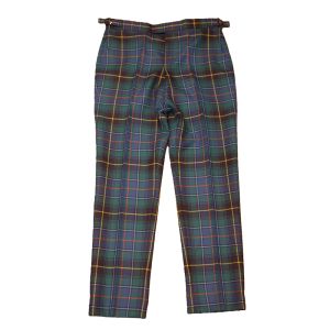 Straight Waistband Trousers in Macinnes Hunting Ancient Tartan