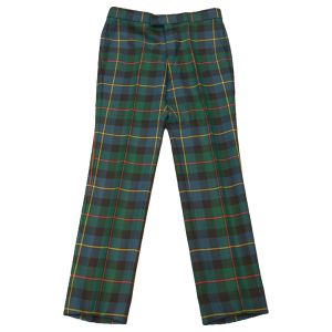 Straight Waistband Trousers in Macleod of Harris Ancient Tartan