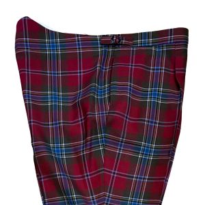 Fishtail Trousers in Maclean of Duart Weathered Tartan