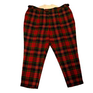 Fishtail Trousers in MacPherson Red Ancient Tartan