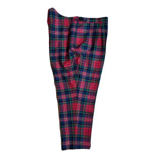 Fishtail Trousers in MacPherson Red Ancient Tartan