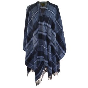 Lambswool Serape - Macrae Hunting Grey Tartan