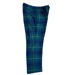 Straight Waistband Trousers in Oliphant Ancient Tartan