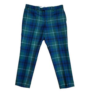 Straight Waistband Trousers in Oliphant Ancient Tartan