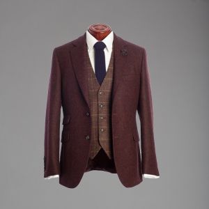 The Cairngorm Highland Jacket in Pheasant Tweed