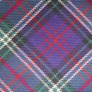 The Kinloch Anderson Picnic Rug in Kinloch Anderson Hunting Tartan with wax waterproof backing