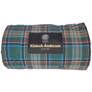 Queen Elizabeth II Platinum Jubilee tartan picnic rug