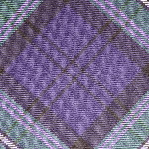 The Kinloch Anderson Picnic Rug in the Scottish Rugby Tartan with wax waterproof backing