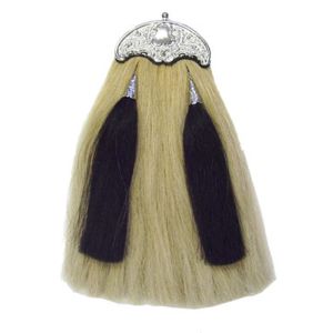 Pipers Horsehair Dress Sporran with 2 tassels