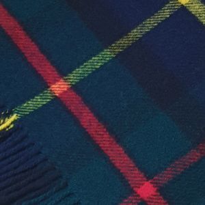 Pure New Wool Rug in MacLeod Hunting Tartan