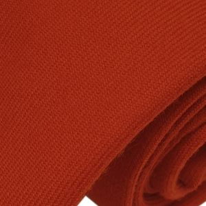 Red Ancient plain wool tie to tone with kilt