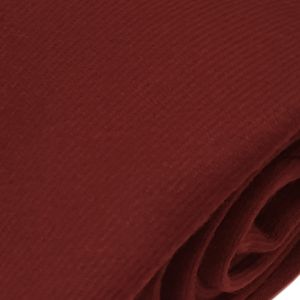 Red Muted plain wool tie to tone with kilt