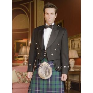 Regulation Doublet and Vest in Black Barathea Special Order