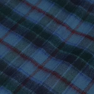 Lambswool throw in Leith Tartan sett