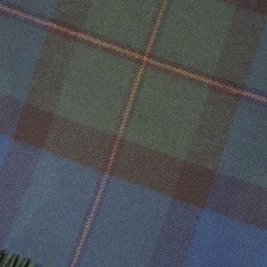 Lambswool Throw in Macleod of Harris Antique Tartan