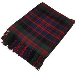 Lambswool Throw in Macdonald Modern Tartan