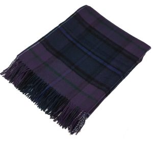 Lambswool throw in Scotland Forever Tartan