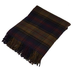 Lambswool throw in Kinloch Anderson Tartan	 